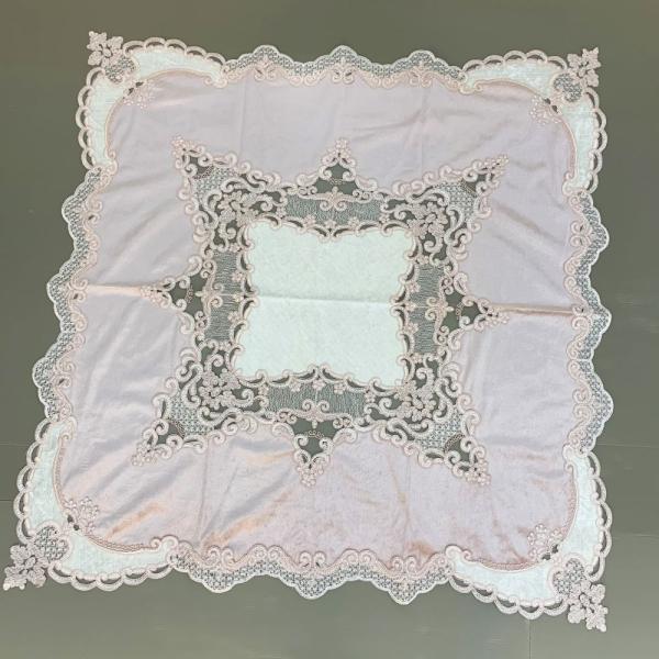 テーブルクロス 四角 スクエア フレンチレース 丸テーブル レース生地