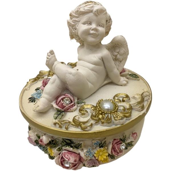 小物入れ ピルケース エンジェルケース 天使小物入れ 天使置物 