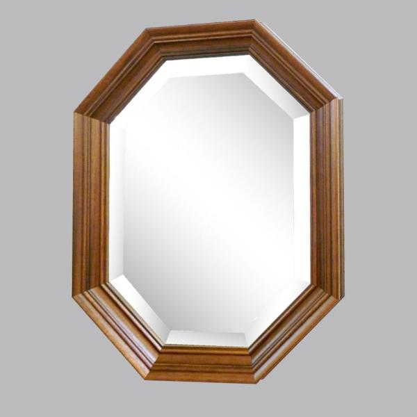 ウォールミラー ミラー おしゃれ 鏡 壁掛け鏡 木製 アンティーク仕上げ