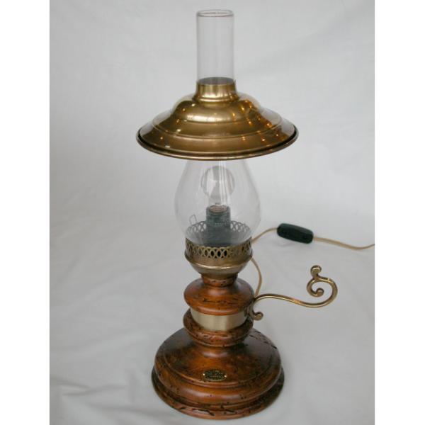 テーブルランプ 照明 おしゃれ イタリア製 カパーニ 古木 ランタン