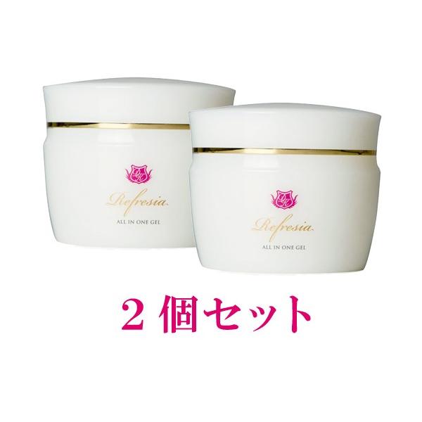オールインワンジェル Refresia リフレシア(２個) リフレシア 100g×2個セット (サンプル2gプレゼント) オールインワン