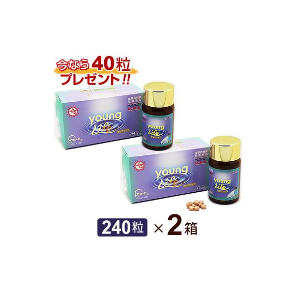 ■ヤングライフ(240粒)「ヤングライフ」は、鶏冠から抽出した食用ヒアルロン酸である「ECM・E」を主成分とする健康補助食品です。ECM・Eにはヒアルロン酸以外に、コンドロイチンやコラーゲンをはじめその他のムコ多糖を含んでいます。■原材料鶏...