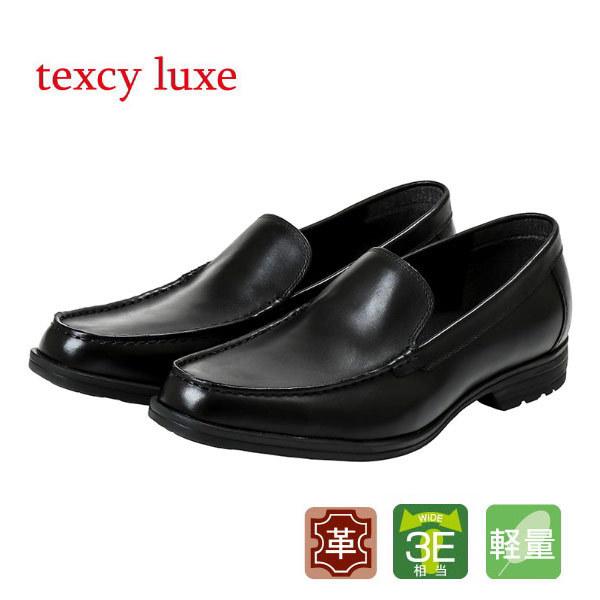 テクシーリュクス アシックス商事 Texcy Luxe 本革 革靴 カジュアル ビジネスシューズ モカシン スリッポン スニーカー 黒 茶 消臭 クッション 3e Actu7015t Actu7015t ファッションシューズ アベリア 通販 Yahoo ショッピング