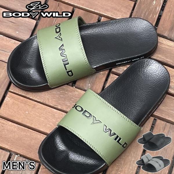 BODY WILD（ボディワイルド） メンズ シャワーサンダル サンダル 軽量