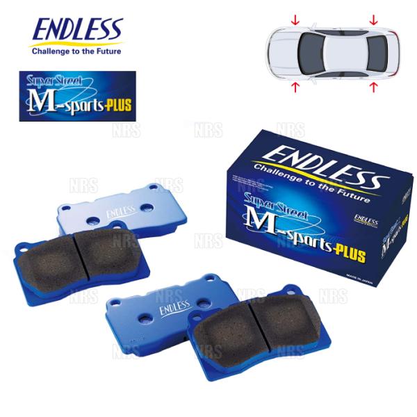 ENDLESS エンドレス SSM Plus (前後セット) スイフトスポーツ ZC32S/ZC33S H23/12〜 (EP487488-SSMP