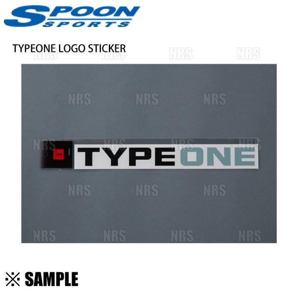 SPOON（スプーン） 数量限定 正規品 TYPE ONE ロゴステッカー 1枚 H25