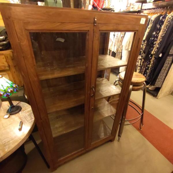 T*o様 ★ インド キャビネット アンティーク 家具 インテリア 古木 古材 アンティーク家具 キャビネット 高さ190cm 収納 グジャラート 古材