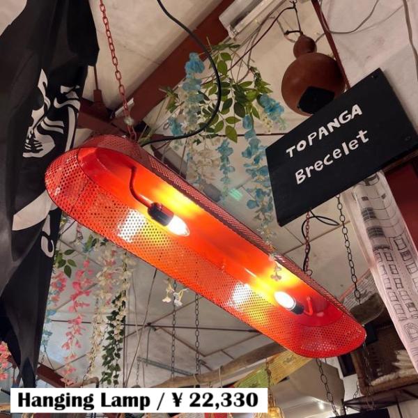 IRON OVAL CHANDELIER 2Colors in total Orange Black 2Light hanging