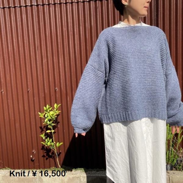 新品定価29700円　ichi Antiquités オーバーサイズニット abracadabra_i4-ichi-800659-bl