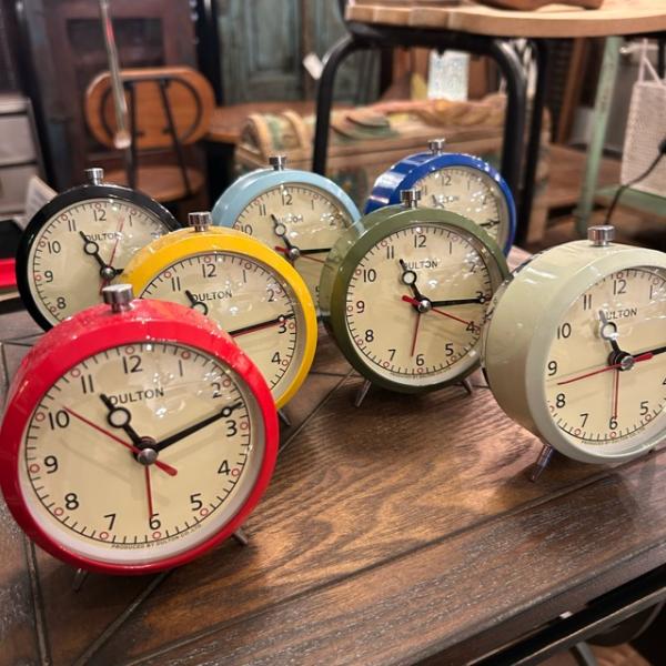 DULTON（ダルトン） アラームスタンドクロック 全7色 レッド イエロー