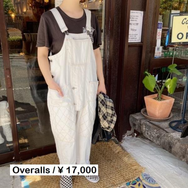 ワーカーズ　オーバーオール 38 ワーカーズオーバーオール ホワイト : 輸入雑貨屋 BON ETO Vikings