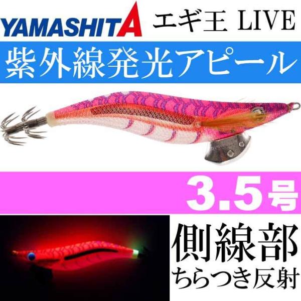 エギ王LIVE ネオンブライト 062 モンスターレッド 3.5号 21ｇ 