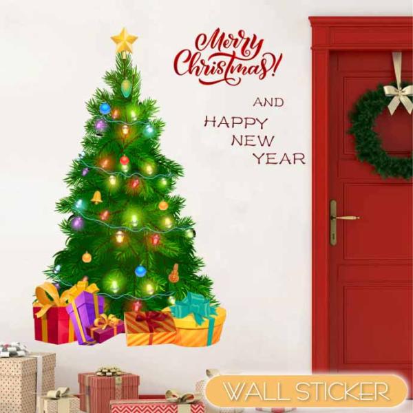 [Release date: October 12, 2023]クリスマス ウォールステッカー クリスマスツリー4582464886360お部屋が素敵な空間に早変わり！貼るだけで簡単にクリスマス仕様に模様替えできちゃうウォールステッカー♪貼...