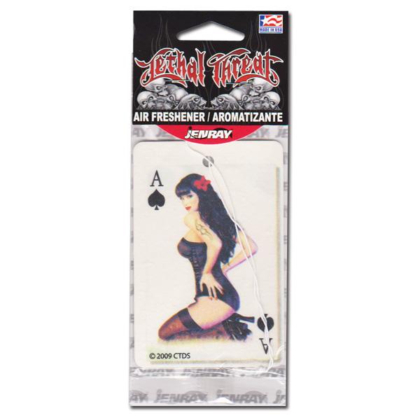 リーサルスレット エース ピンナップ エアフレッシュナー ACE PIN UP 芳香剤 車 部屋 吊り下げ  セクシー ガール メール便 送料無料