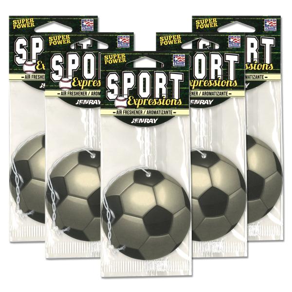 スポーツ エクスプレッション エアフレッシュナー(サッカーボール)芳香剤 吊り下げ ボール サッカー メール便OK