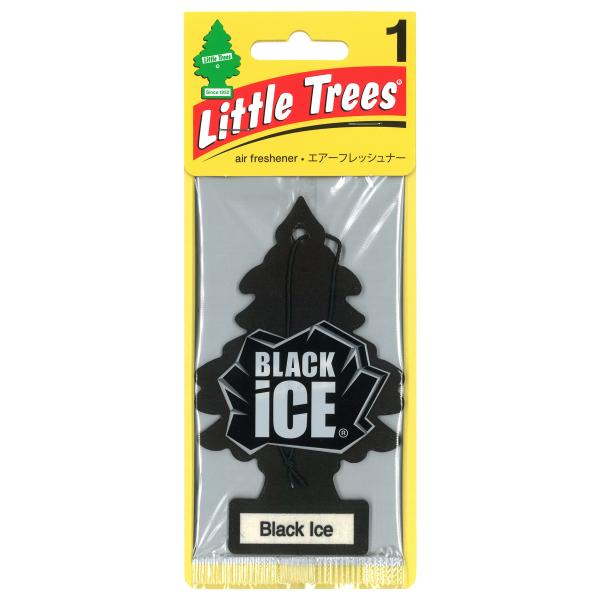 リトルツリー ブラックアイス Little Trees 芳香剤 車 部屋 吊り下げ エアフレッシュナー 香水