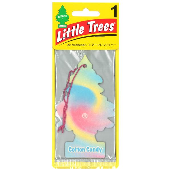 リトルツリー コットンキャンディ Little Trees 芳香剤 車 部屋 吊り下げ USA エアフレッシュナー