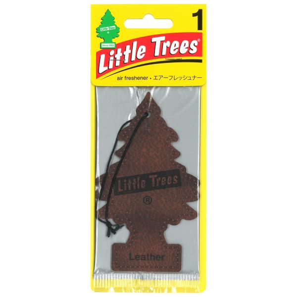 リトルツリー レザー Little Trees 芳香剤 車 部屋 吊り下げ エアフレッシュナー 革