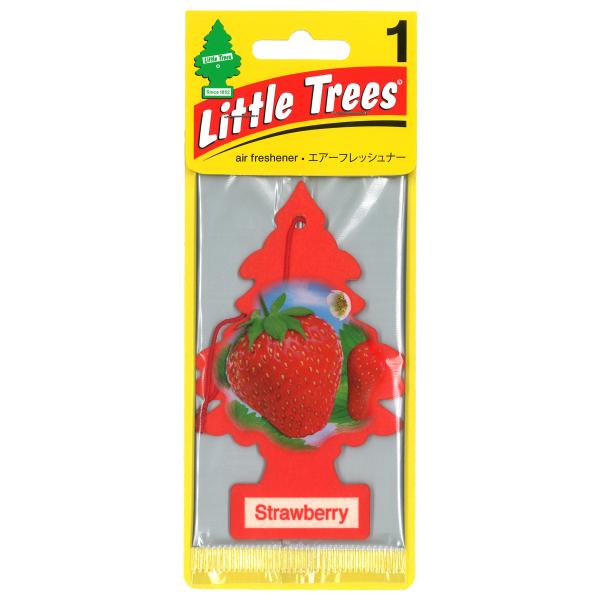 リトルツリー ストロベリー Little Trees 芳香剤 車 部屋 吊り下げ USA エアフレッシュナー
