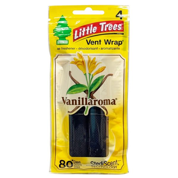 リトルツリー ヴェントラップ  ( バニラロマ ) 芳香剤 自動車 エアコン 送風口 クリップ LittleTrees メール便OK