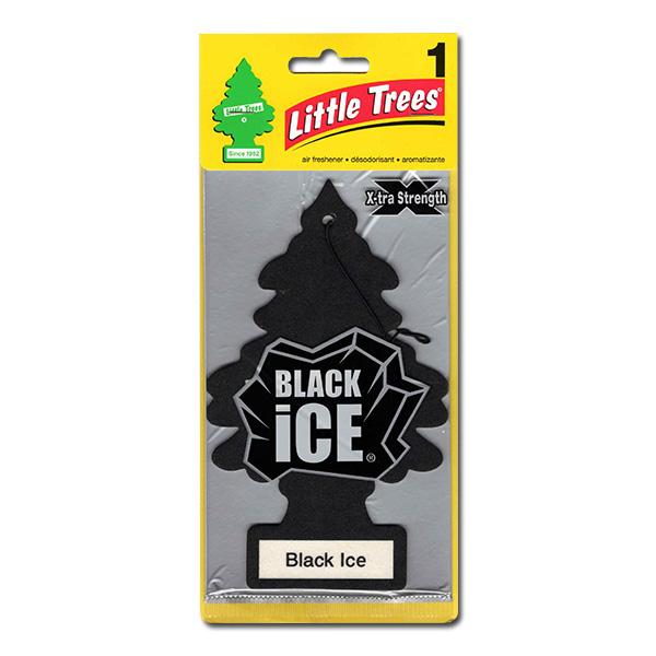 ビッグ リトルツリー ブラックアイス Little Trees エクストラ ストレングス 芳香剤 車 部屋 吊り下げ USA アメリカ
