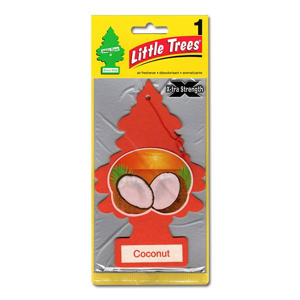 ビッグ リトルツリー ココナッツ Little Trees エクストラ ストレングス 芳香剤 車 部屋 吊り下げ USA アメリカ