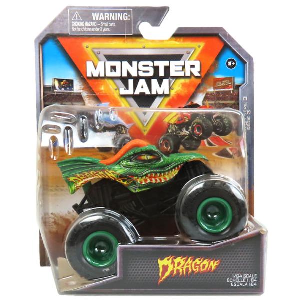 モンスタージャム 1/64 ドラゴン スピンマスター モンスタートラック 
