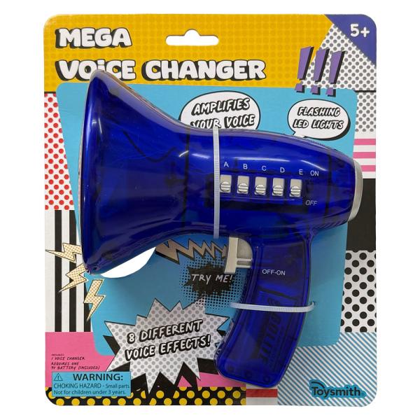 メガボイスチェンジャー (ブルー） Voice Changer 変声機 ロボット