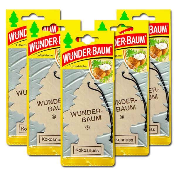 ワンダーバーム ココナッツ 5枚セット 芳香剤 エアフレッシュナー 車 部屋 吊り下げ ワンダーバウム メール便 送料無料 Wb D Kokosnuss5 Foothill Gardens 通販 Yahoo ショッピング