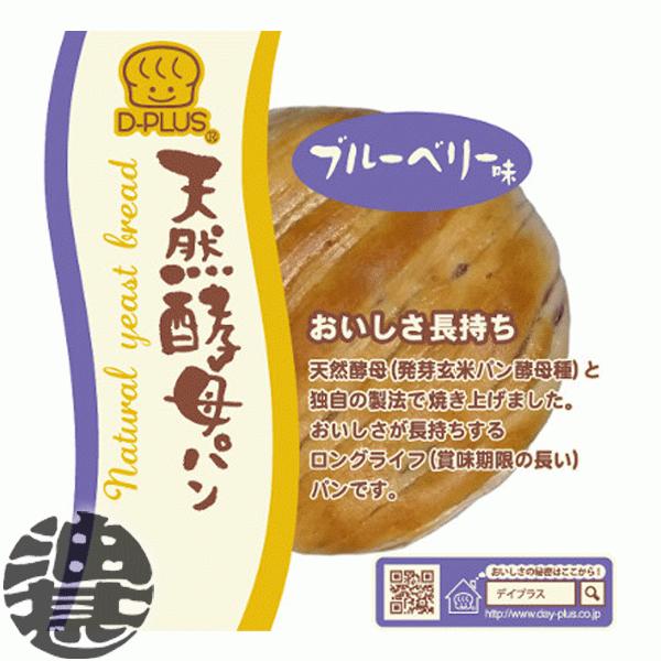 天然酵母 ソフトパン ロングライフパン メープル ミルク マロン ブルーベリー 送料無料！』（地域限定）デイプラス 天然酵母パン ブルーベリー×12個