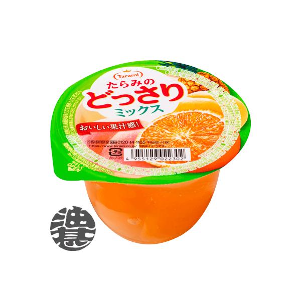 他サイト： 『送料無料！』（地域限定）たらみ たらみのどっさり ミックス 230g×6個【カップゼリー オレンジ 白桃 パイン フルーツミックス 果肉入り どっさり】/ot/[qw]の商品画像