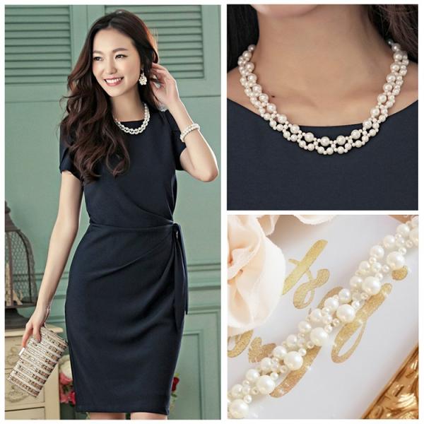 パールネックレス ビジューネックレス 結婚式 パール ロングネックレス 首飾り Necklace レディース ペンダント イミテーション 1805 Buyee Buyee Japanese Proxy Service Buy From Japan Bot Online
