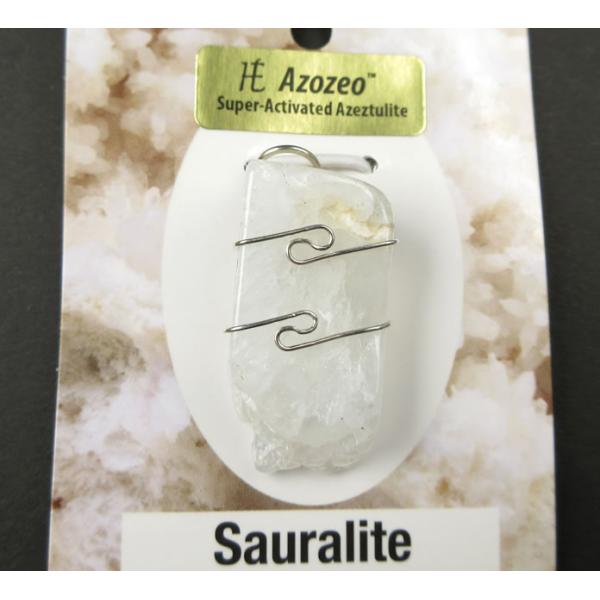 アゾゼオ サウラライトアゼツライト ペンダント 虹あり ヘブンアンド