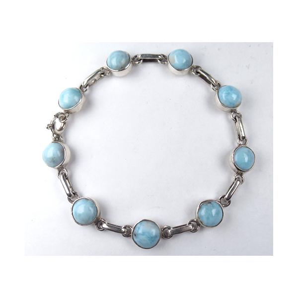 ラリマーブレスレット8mm B1larimar004 : ラベンダーストーン - 通販