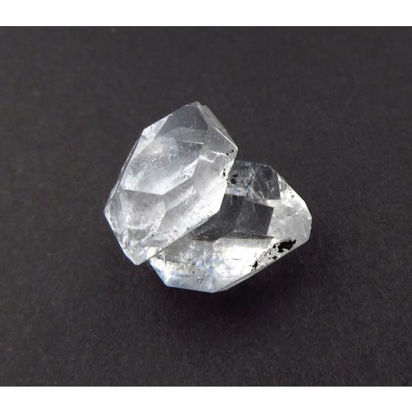 ハーキマーダイヤ 4g 虹あり ハーキマー産 アメリカニューヨーク州