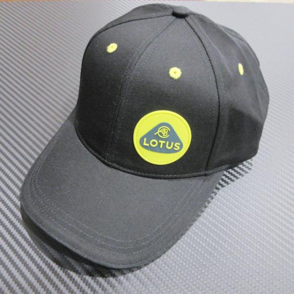 ロータス LOTUS ベースボールキャップ ブラック ラバーロゴ : AC MINDS