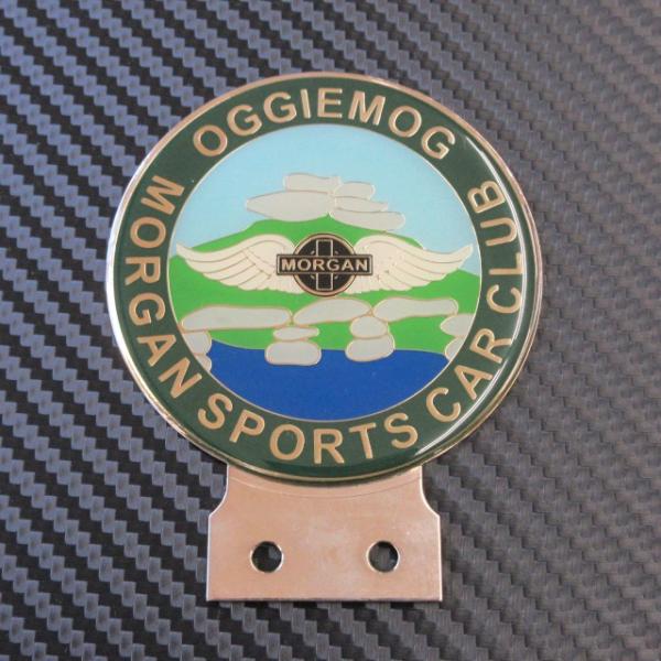 MORGAN SPORTS CAR CLUB OGGIEMOG カーバッジ : acaj-carbatch-133 