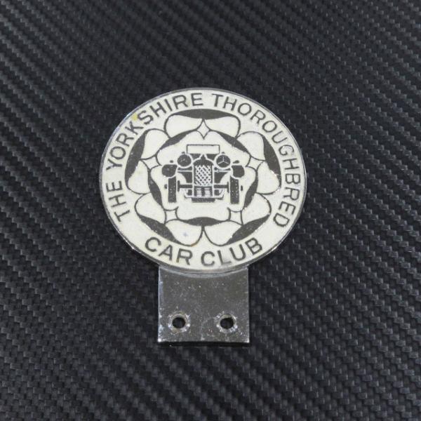 THE YORKSHIRE THOROUGHBRED CAR CLUB カーバッジ