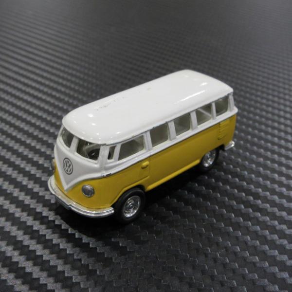 kinsmart volkswagen Classical BUS 1962 1/64 ミニカーサイズ（mm）：66*27*30※手測りのため若干の誤差があります中古品につき傷等ありますご了承ください