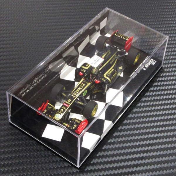 ミニチャンプス製 1/43　ロータス・ルノー　R31　2011 Nハイドフェルド ミニチャンプス 1/43 ロータス ルノー GP R31 2011 F1 本選仕様