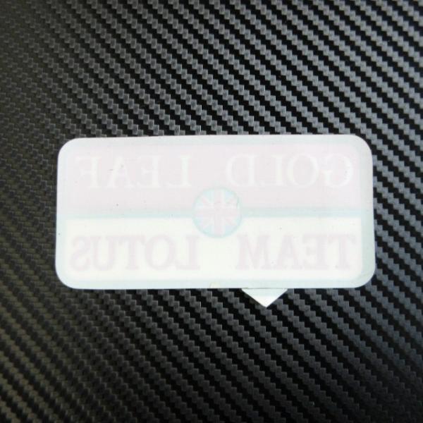 GOLD LEAF TEAM LOTUS �X�e�b�J�[ ������