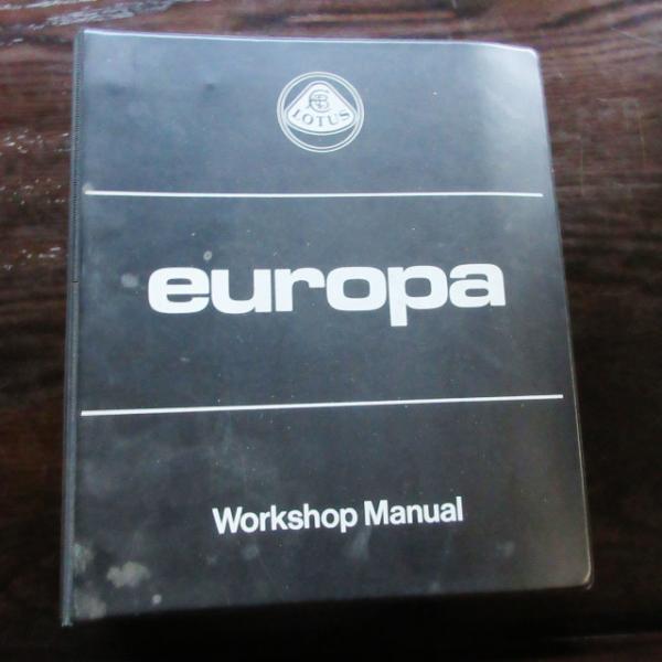 SALE除外品】LOTUS ロータス ワークショップ マニュアル ／ ヨーロッパ