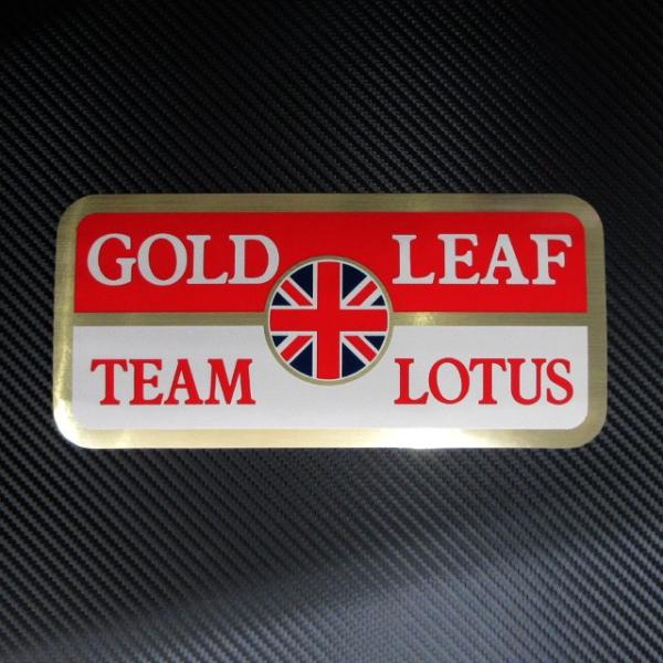 �`�[�����[�^�X GOLD LEAF TEAM LOTUS ���T�C�Y �A���~�f�J�[��
