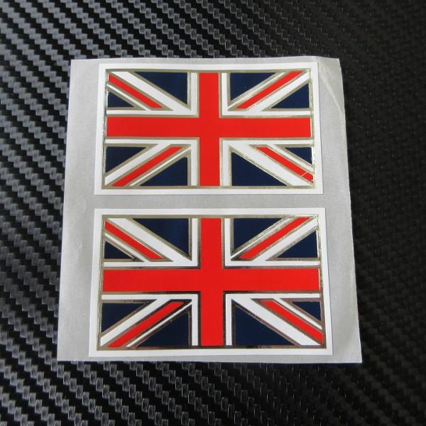 Union Jack ���j�I���W���b�N �X�e�b�J�[ 2���Z�b�g �≏ 73*44