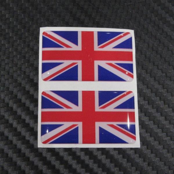 Union Jack ���j�I���W���b�N 3D�X�e�b�J�[ 2���Z�b�g
