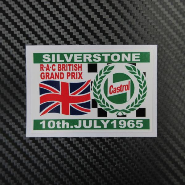 �J�X�g���[�� CASTROL SILVERSTONE/R A C�u���e�B�b�V���O�����v�� �X�e�b�J�[ �\�\��