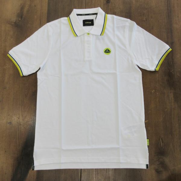 ロータス メンズ 半袖ポロシャツ ホワイト : acaj-wear-228 : AC MINDS 