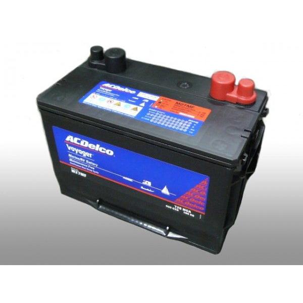 メンテナンスフリーバッテリーマリンm27mf/ACデルコ製 マリン 