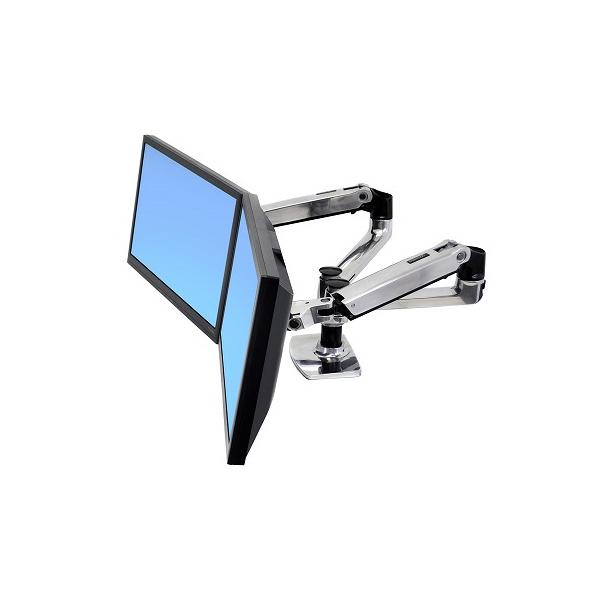 モニターアーム 2画面 エルゴトロン ERGOTRON LX デュアル デスク