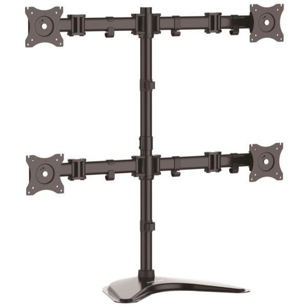 4面マルチモニタースタンド 2x2面マルチ液晶ディスプレイスタンド VESA